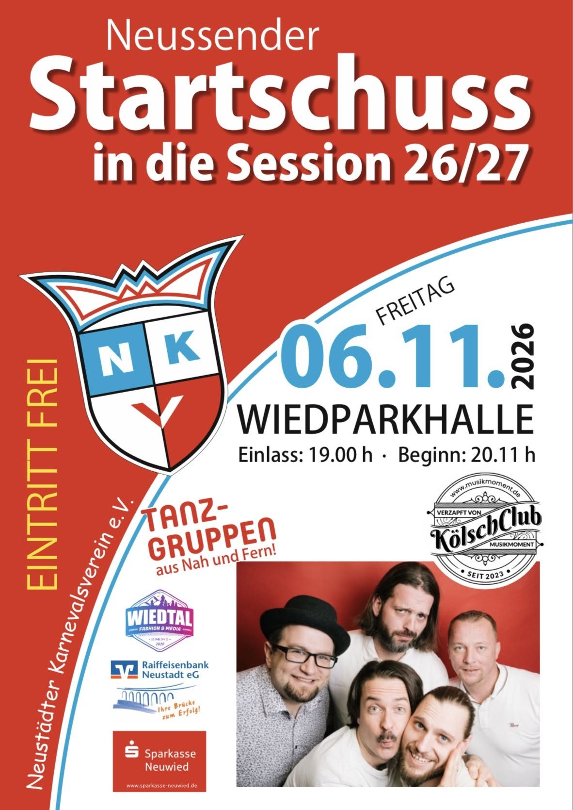 Flyer: Sessionseröffnung